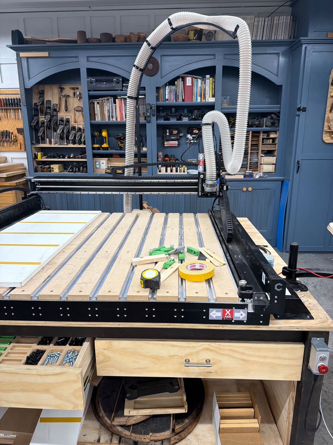 The CNC router table